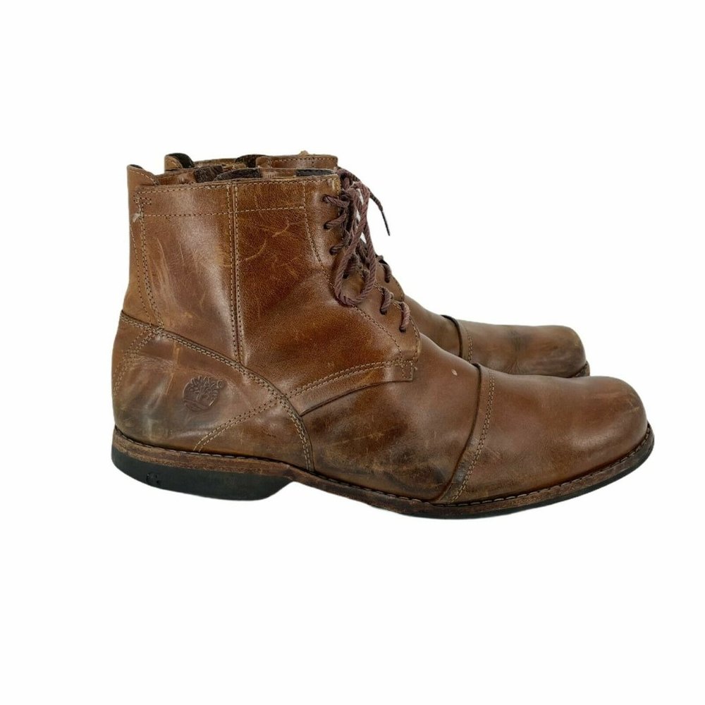 Timberland High Top Men Genuine Leather Ankle Boot